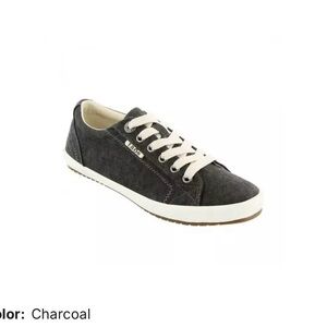 Taos Star sneakers Charcoal Canvas Lace-ups Women’s 8.5W Täōs